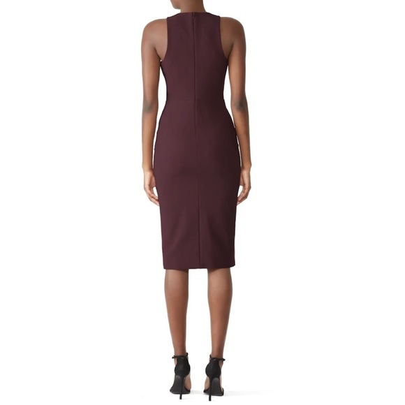 [cinq a sept] plum piper dress - Picture 2 of 7